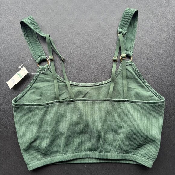 NWT Aerie Seamless Ring Longline Bralette L - Picture 4 of 4